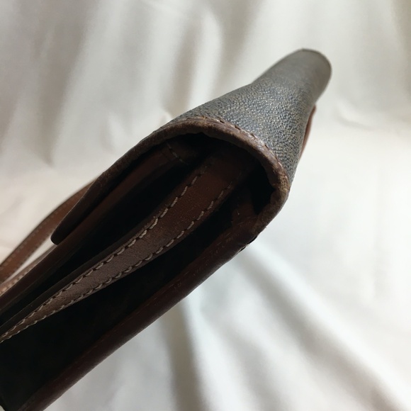 Celine Brown Macadam Crossbody Bag Sku#83996 - Picture 4 of 14